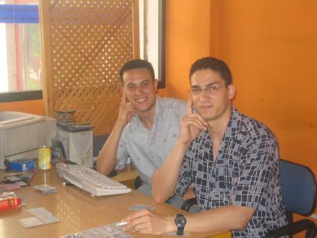 avec mon ami yassir